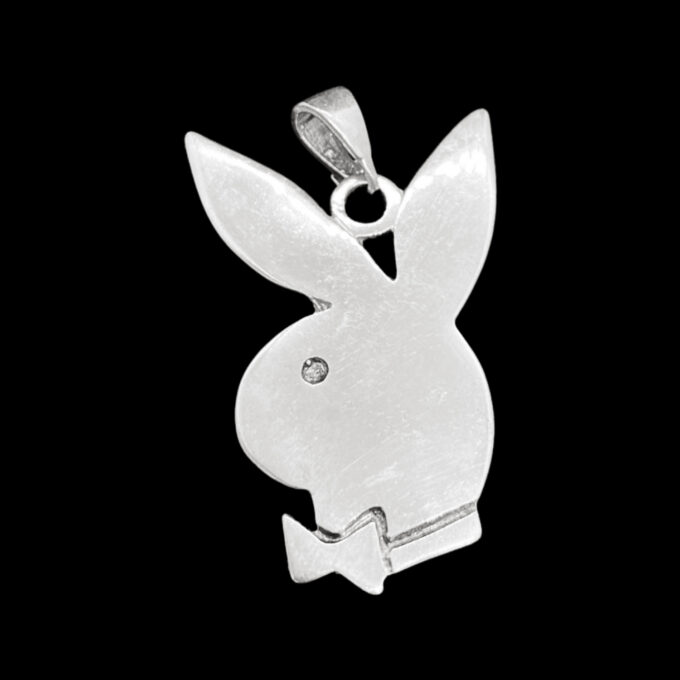 Dije En Plata 925 Conejo Play Boy