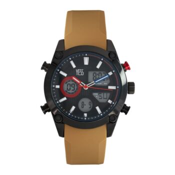 Reloj Yess S19984S-Cf Silicona Dual Camel 4.5Cms
