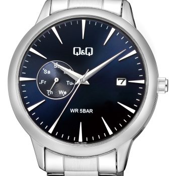 Q&Q Metal A12A-008PY Hombre 42mm