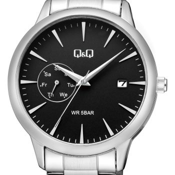 Q&Q Metal A12A-009PY Hombre 42mm