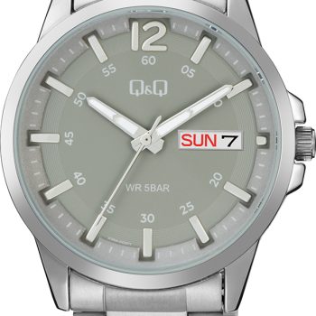 Q&Q Metal A36A-002PY Hombre 42mm