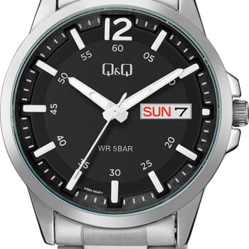 Q&Q Metal A36A-004PY Hombre 42mm