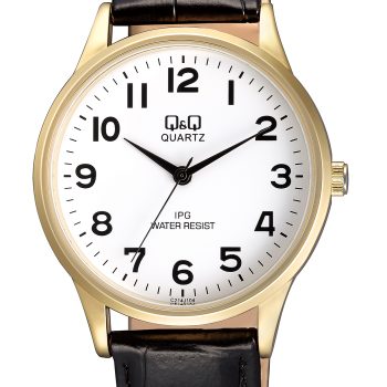 Q&Q Cuero C214J104Y Hombre 40mm