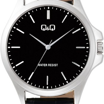 Q&Q Cuero C36A-015PY Hombre 40mm