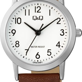 Q&Q Cuero C40A-008PY Dama 26mm