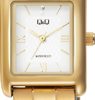 Q&Q Metal C69A-008PY Dama 22mm