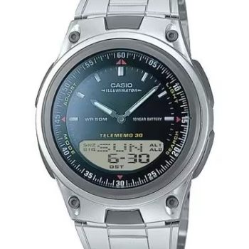 Casio AW-80D-1A Anadigi 30Tele H/Mund Crono 3/Ala